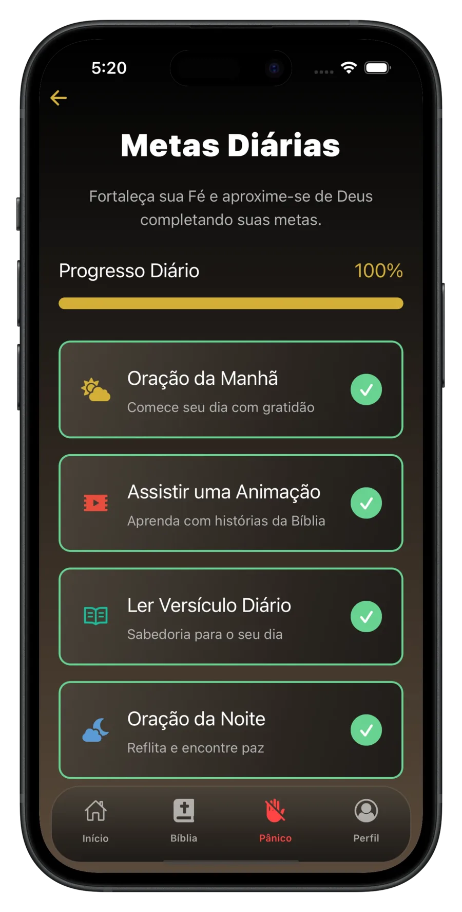 AniBible Daily Goals